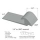 Slim Line Transitions - SLTC 38 H 1/4 to .080" material (with contour edge)" #38 Pewter 12'