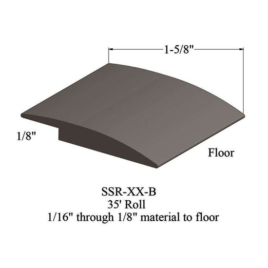Reducers - SSR 283 B 35' roll - 1/16 or 1/8" material to floor" #283 Toast
