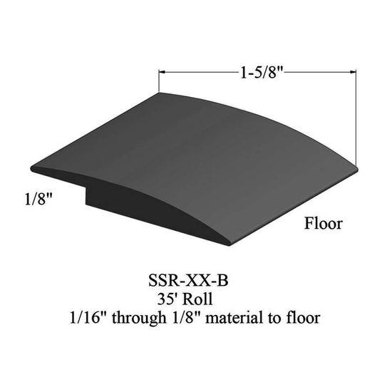 Réducteur - SSR 40 B 35' roll - 1/16 or 1/8" material to floor" #40 Black