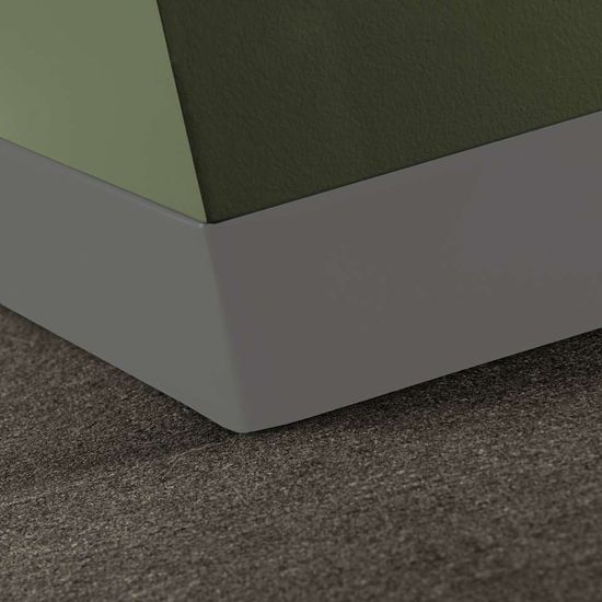 TightLock - Carpet 3 1⁄4” #48 Grey - Wallbase 75'