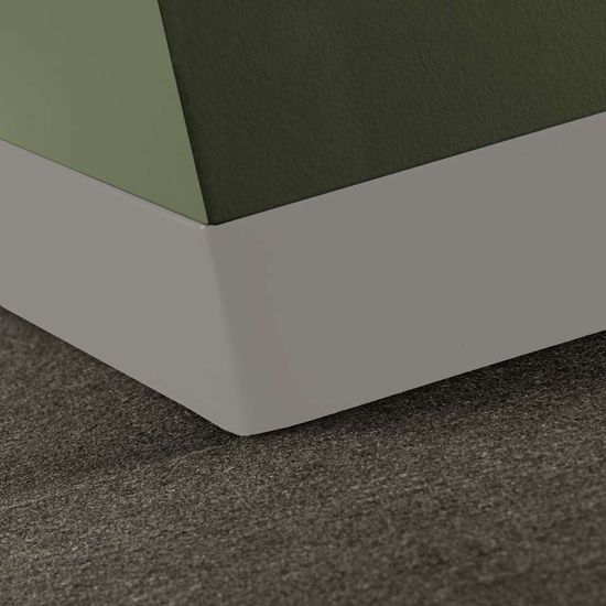 TightLock - Carpet 4 1⁄2” #55 Silver Grey - Wallbase 75'