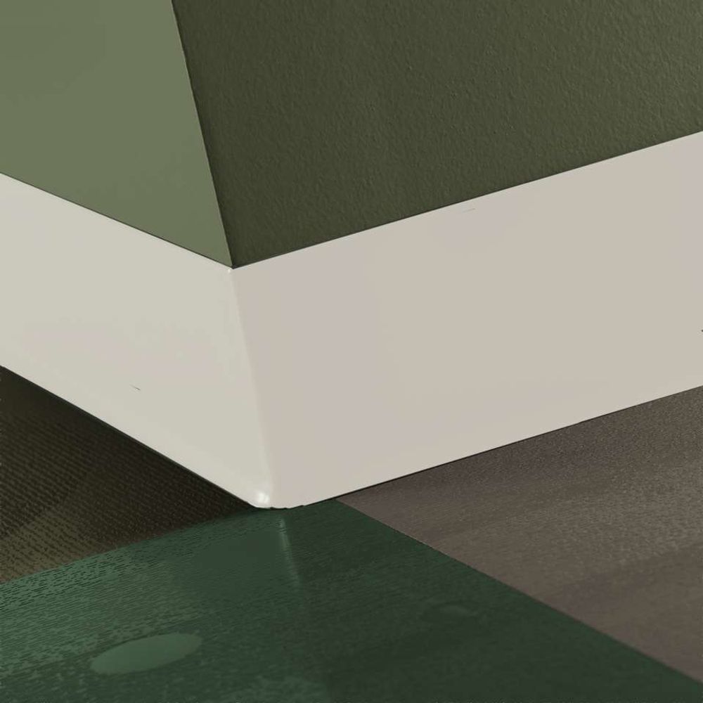 Tarkett TightLock - Resilient 6 3⁄8” #68 White Sand - Wallbase 75 ...