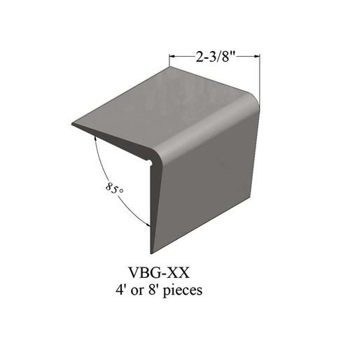 Tarkett - Corner Guards - VBG 22 A96 Corner Guard 1 ½” #22 Pearl - Wallbase 8' ||440616016 main image 1