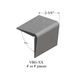 Vinyl Corner Guards - VBG 48 48 Vinyl Corner Guard 2 3⁄8" #48 Grey - Wallbase 4'