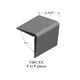 Vinyl Corner Guards - VBG 63 48 Vinyl Corner Guard 2 3⁄8" #63 Burnt Umber - Wallbase 4'