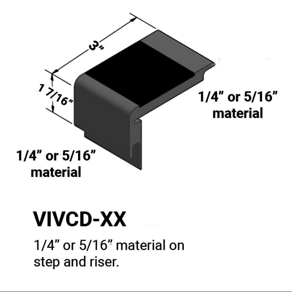 Johnsonite - Stair Nosings - ¼” or 5⁄16