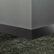 Millwork Wall Finishing System - MW 40 S25 Monument 2 1⁄2” #40 Black - Wallbase 8' (Pack of 8)