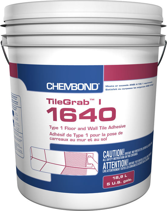 TileGrab I 1640 Type 1 Floor & Wall Tile Adhesive - 18.9 L