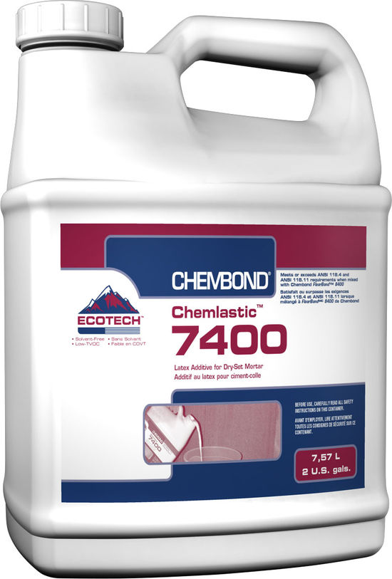Chemlastic 7400 Latex Additive for Dry-Set Mortar - 7.57 L