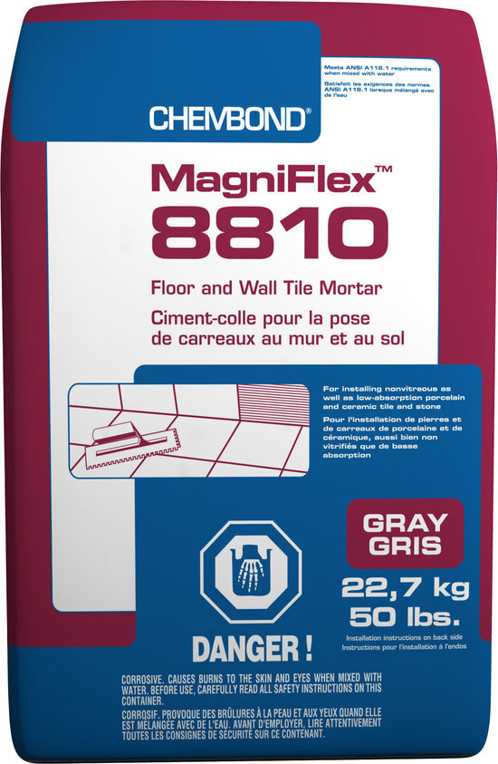 Magniflex 8810 Floor & Wall Tile Mortar - 50 lb