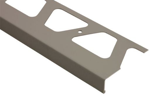 BARA-RW Balcony Edging Profile Aluminum Metallic Grey 1-3/16" x 8' 2-1/2"