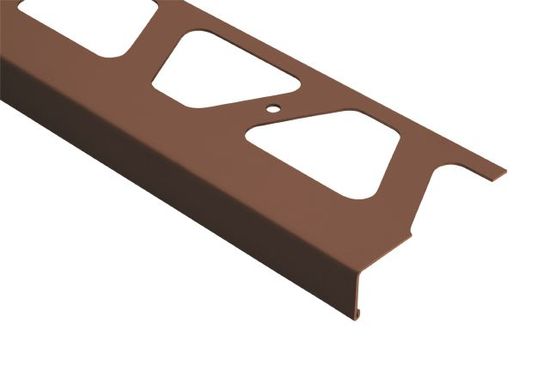 BARA-RW Balcony Edging Profile Aluminum Red Brown 3" x 8' 2-1/2"