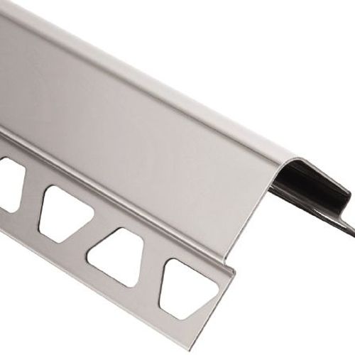 Schluter - ECK-E - Profilé robustre de protection des angles extérieurs à 90° - acier inoxydable (V2) 1-15/32