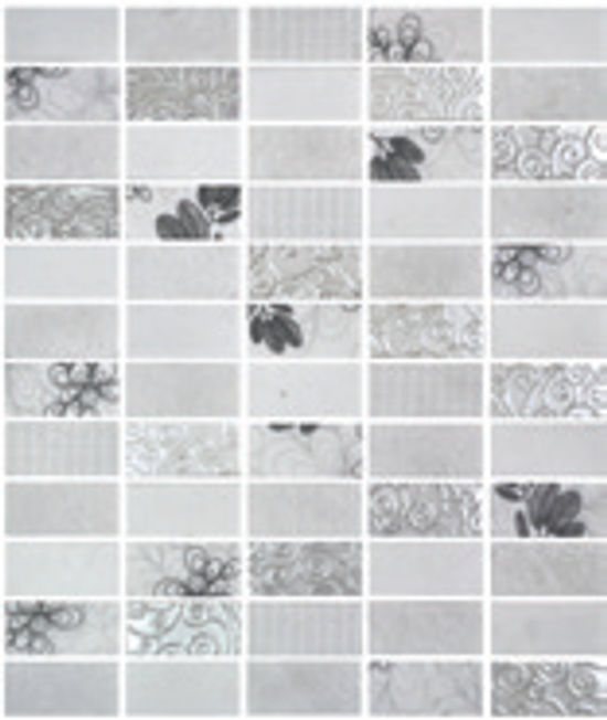 Tuiles de mosaïque Marbelous Flower 10-5/16" x 12-1/2"
