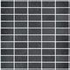 Tuiles de mosaïque Marbelous Black 10-5/16" x 12-1/2"