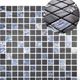 Mosaic Tiles NatureBlends Shiny Upsala Black 13" x 13"