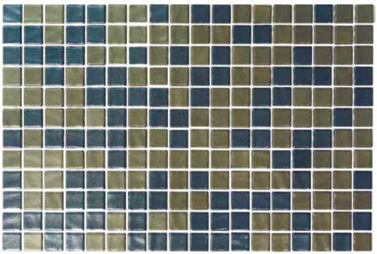 Tuiles de mosaïque Titanio Etna 12-3/16" x 18-3/32"