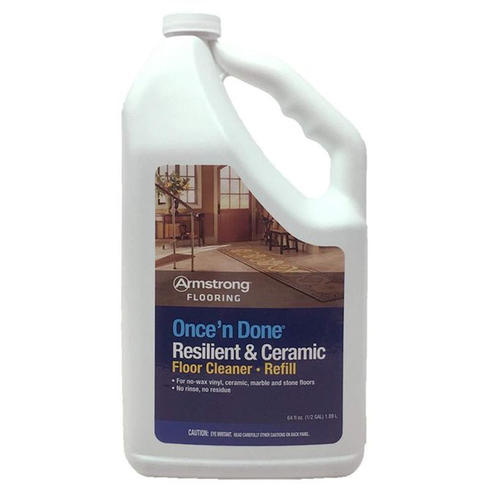 Armstrong General Floor Cleaner Once N Done Spray Refill 64 Oz Pack Of 4 S 337 Floorbox