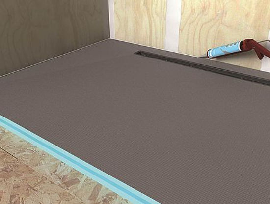 Wedi - Fundo Riolito Neo Shower Base and Linear Drain Assembly - 4 way slope - 36" x 60" x 2-3/8"