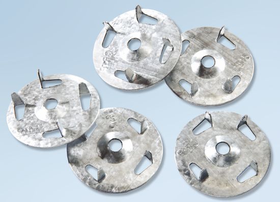 Galvanized Tab Steel Washers 1-1/4" (Pack of 1000)