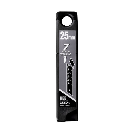 Utility Blade Heavy-Duty Snap-Off Black 25 mm (Pack of 20)