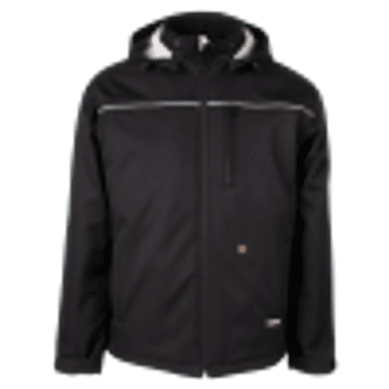 Holmes ww manteau chauffant coquille souple, noir, grandeur m