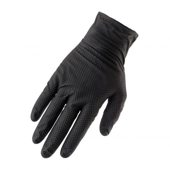 8 mil Nitrile Gloves - L