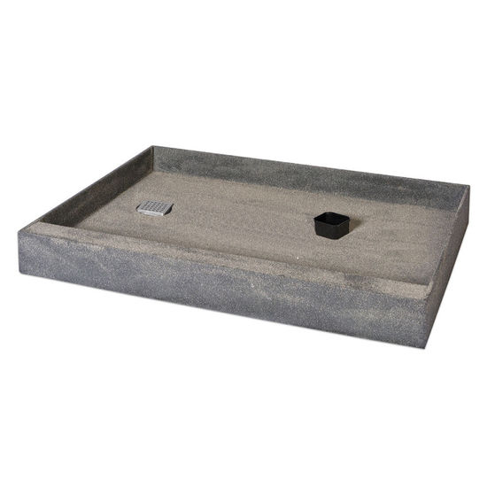 One-Step 36 in. x 60 in. Shower Base with Right Offset Drain