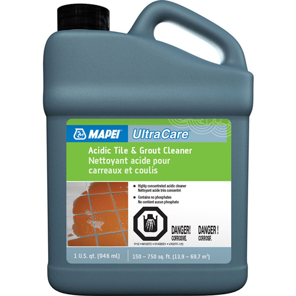Mapei UltraCare Acidic Tile & Grout Cleaner 946 mL (01432021) FloorBox