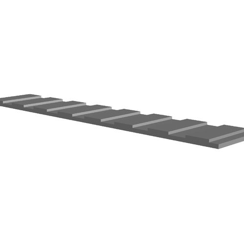 Core Flooring - Tactile Warning Strips #5 Beige 1/8