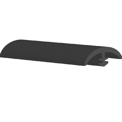 Core Flooring - Slim Trim commercial T-Style en vinyle embossé #9 Grey - 1-1/4