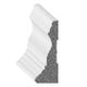 Back Band Casing Colonial MDF - 1" (25 mm) x 3" x 8'