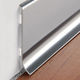 Wall Base Skirting 80 with Adhesive Polished Stainless Steel - 3-5/32" (80 mm) x 7/16" x 6' 6-3/4"