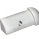 Coin extérieur pour moulure à céramique Projolly aluminium anodisé titane - 3/8" (10 mm) (paquet de 2)