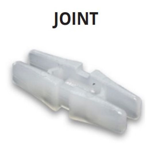 Joint for Projolly Square Plastic - 3/8" (10 mm) (Pack of 2)