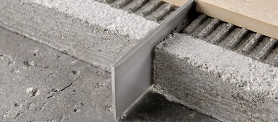 Tile Edge Trim Proflat Stainless Steel - (3 mm) 1/8" x 9' 10-1/8"