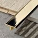 Slim Trim Procover Polished Brass - (9 mm) 11/32" x 25/32" x 8' 10-5/16"