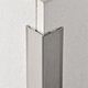 Corner Guard with Adhesive Proedge AC Satined Stainless Steel - (20 mm) 25/32" x 25/32" x 8' 10-5/16"