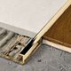 Moulure décorative pour bordure Proelegant laiton naturel - (8 mm) 5/16" x 8' 10-5/16"