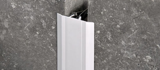Fixation pour joint de plancher Proplate Fix aluminium anodisé argent - (5 mm) 3/16" x 1-31/32" x 8' 10-5/16"