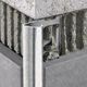Tile Edge Trim Projolly Satined Stainless Steel - (8 mm) 5/16" x 8' 10-5/16"