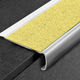 Tile Stair Nose with Adhesive Prostyle Grip Acc Satined Stainless Steel - (20 mm) 25/32" x 1-9/16" x 8' 10-5/16"