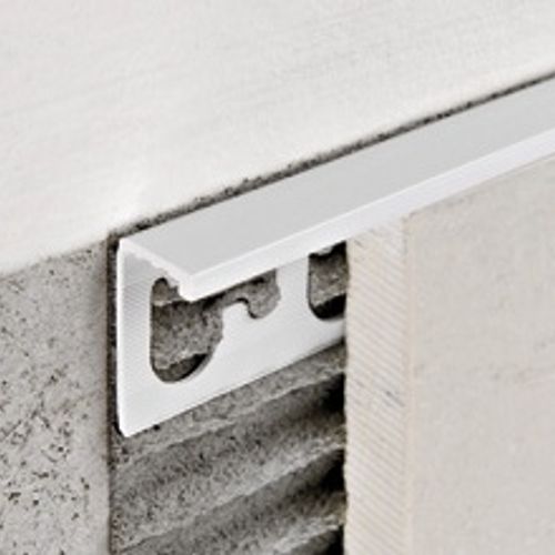 Progress Profiles - Tile Edge Trim Proterminal PVC #01 White - (10 mm ...