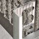 Moulure décorative pour bordure de céramique Proterminal aluminium anodisé noir - (10 mm) 3/8" x 8' 10-5/16"