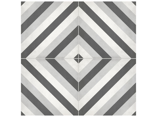 Floor Tile Form Ice Diamond Matte 7-3/4" x 7-3/4"