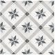 Floor Tile Form Tide Compass Matte 7-3/4" x 7-3/4"