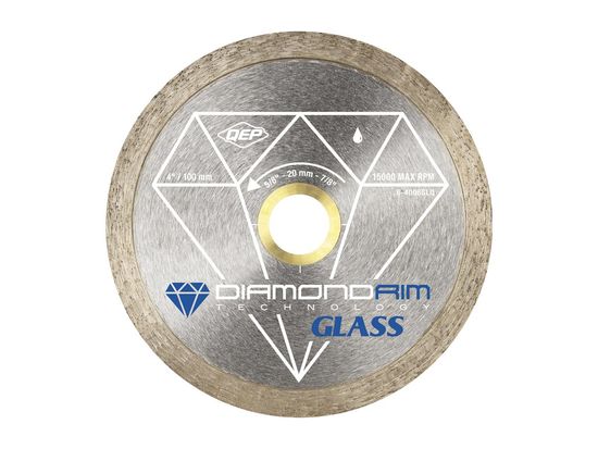 Continuous Wet Saw Diamond Blade 4" for Glass Tile