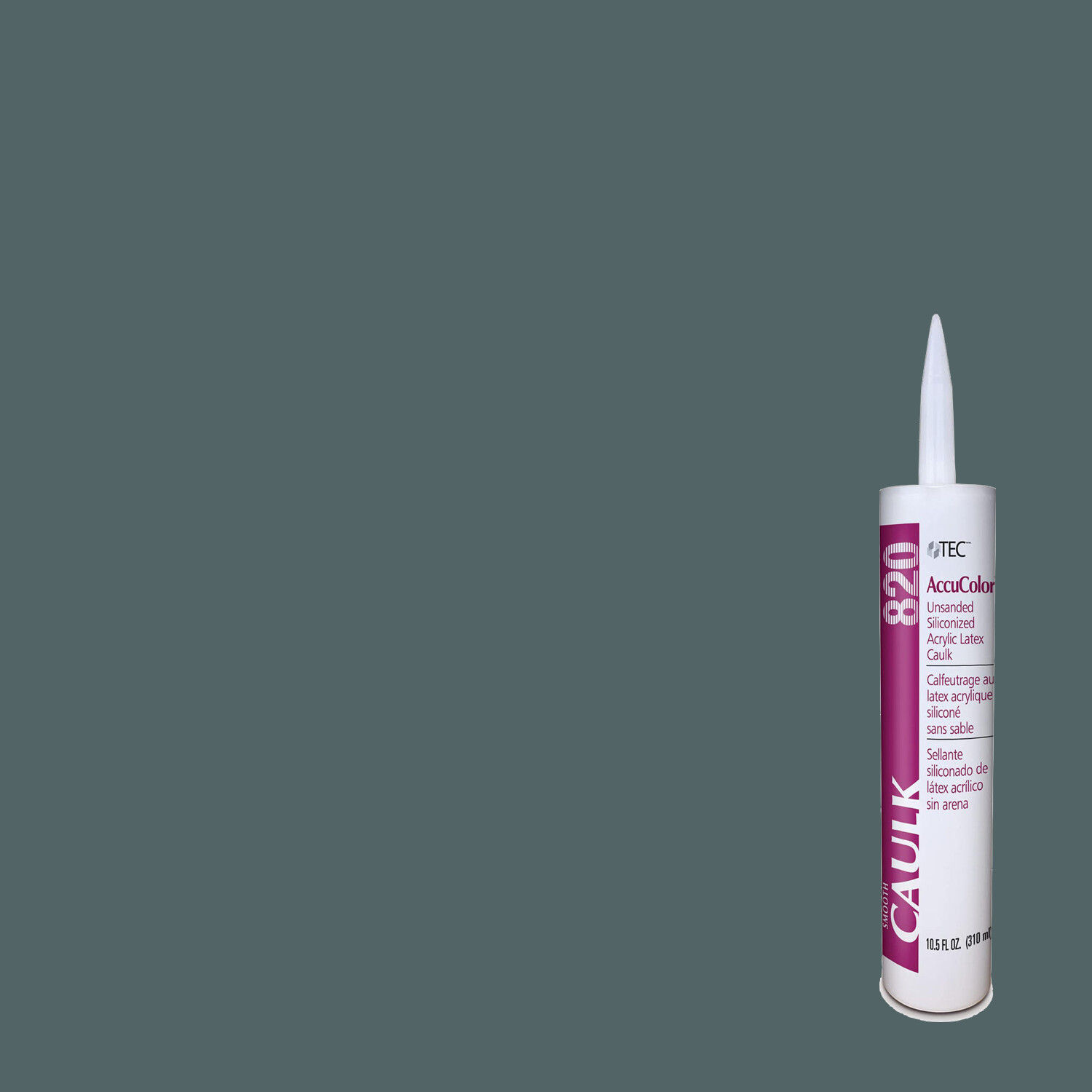 Tec - UnSanded Tile Caulk AccuColor #937 Steel Gray 10.5 oz - TA820937 ...