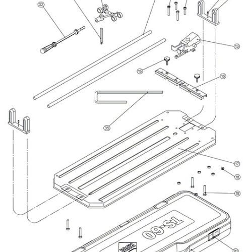 Rubi - Support V2 pour TS-60 Classic - 15006 | FloorBox