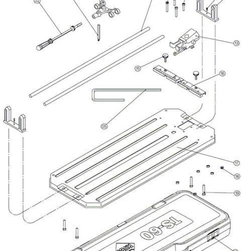Rubi - Case Set for TS-60 Classic - 15207 | FloorBox